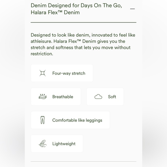 Halara Flex™ High Waisted Pockets Straight Leg Washed Casual Jeans Sz Small Tall - Picture 9 of 15